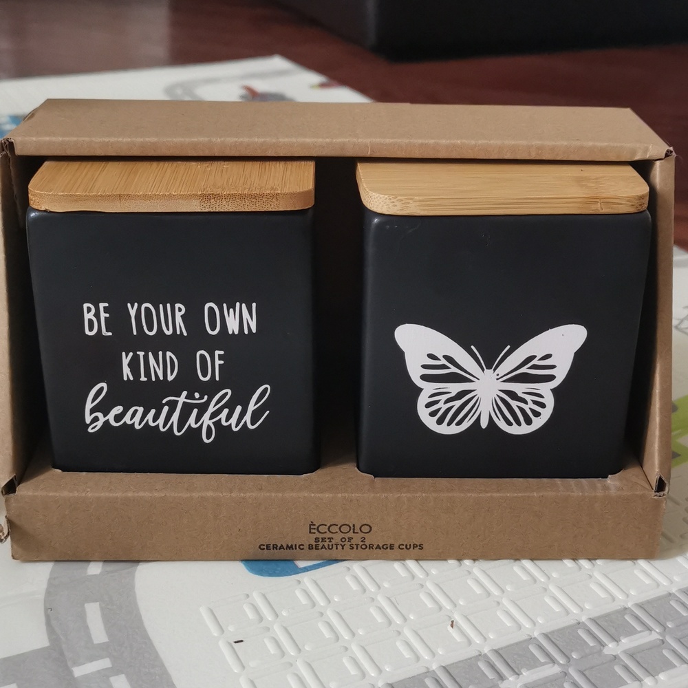 Eccolo | Ceramic Beauty Storage Cups